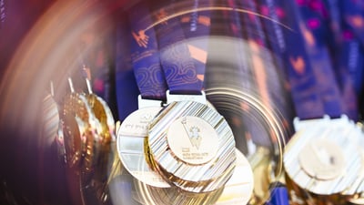 The TCS New York City Marathon medals
