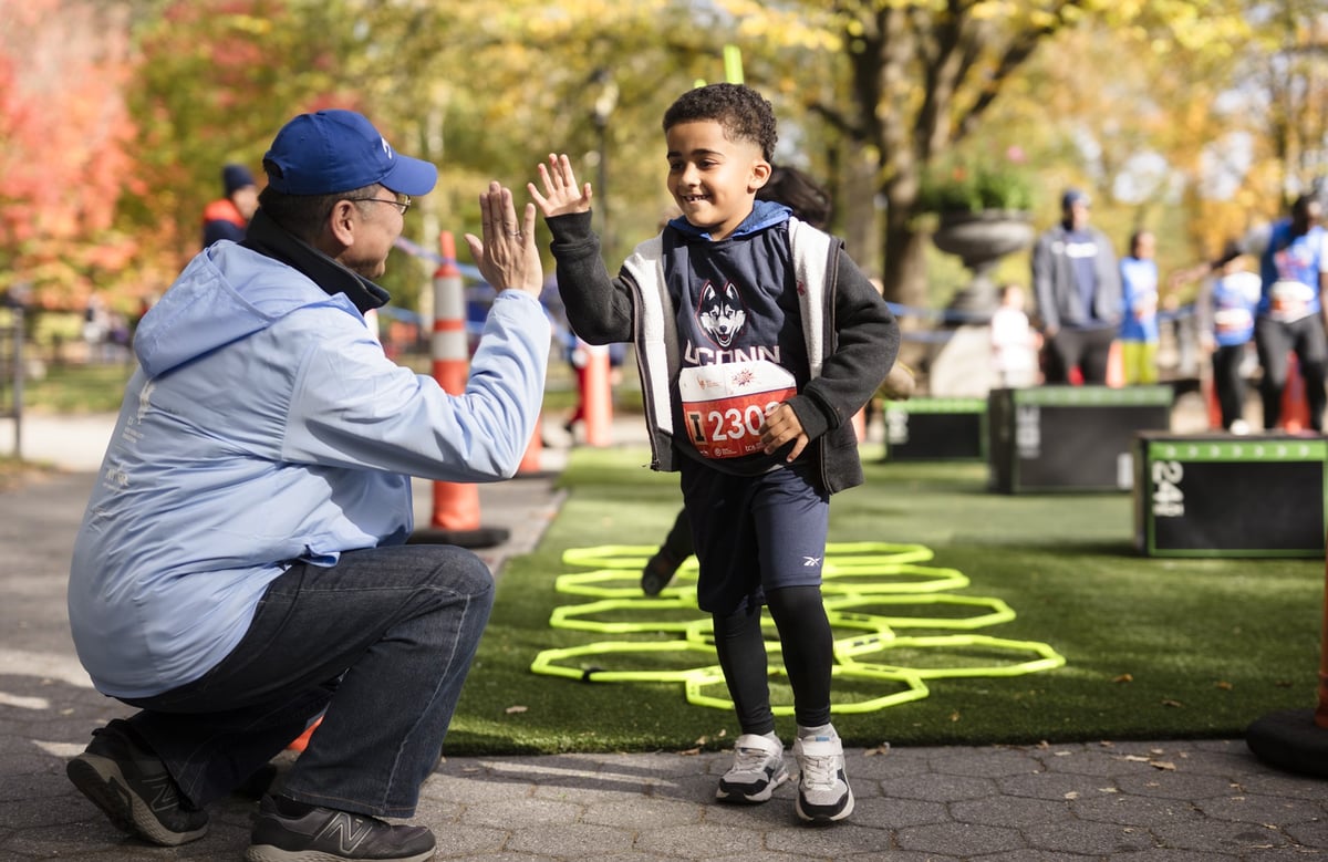 2025 TCS New York City Marathon Kids Kickoff