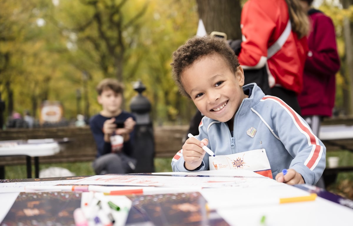 2025 TCS New York City Marathon Kids Kickoff