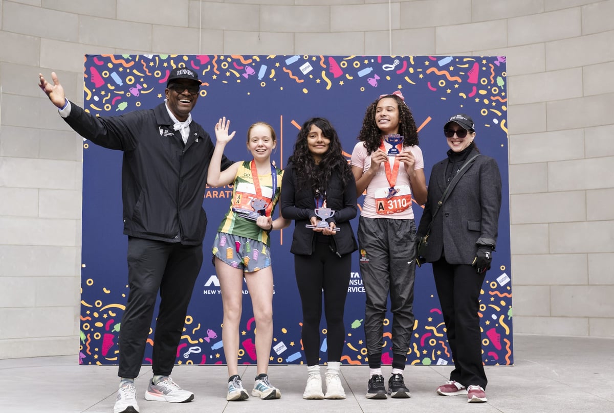 2025 TCS New York City Marathon Kids Kickoff