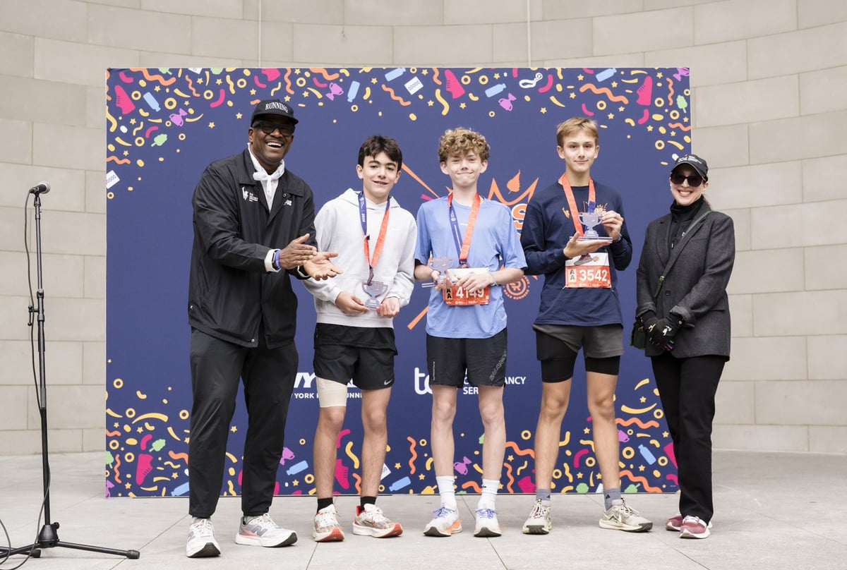 2025 TCS New York City Marathon Kids Kickoff