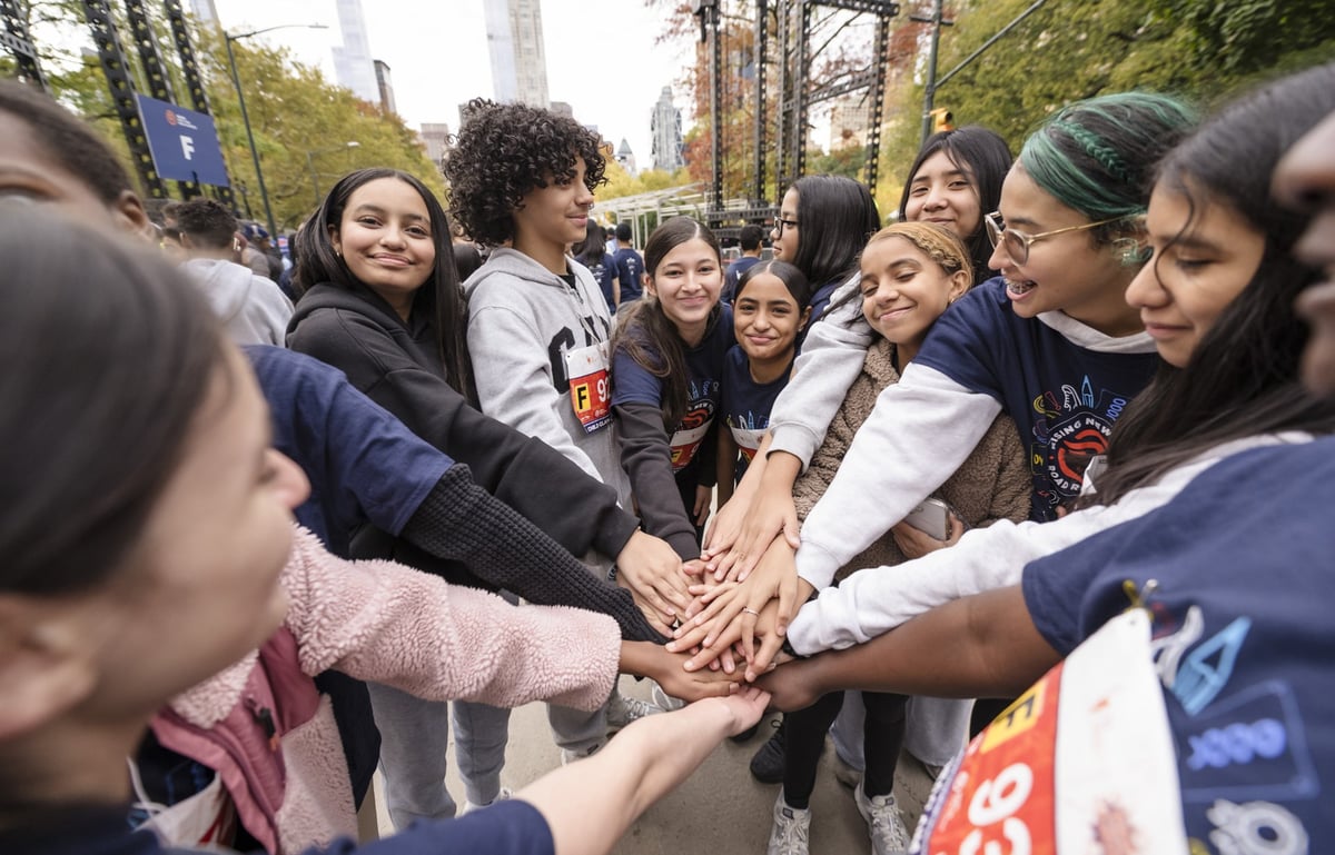 2025 TCS New York City Marathon Kids Kickoff