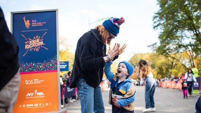 2025 TCS New York City Marathon Kids Kickoff
