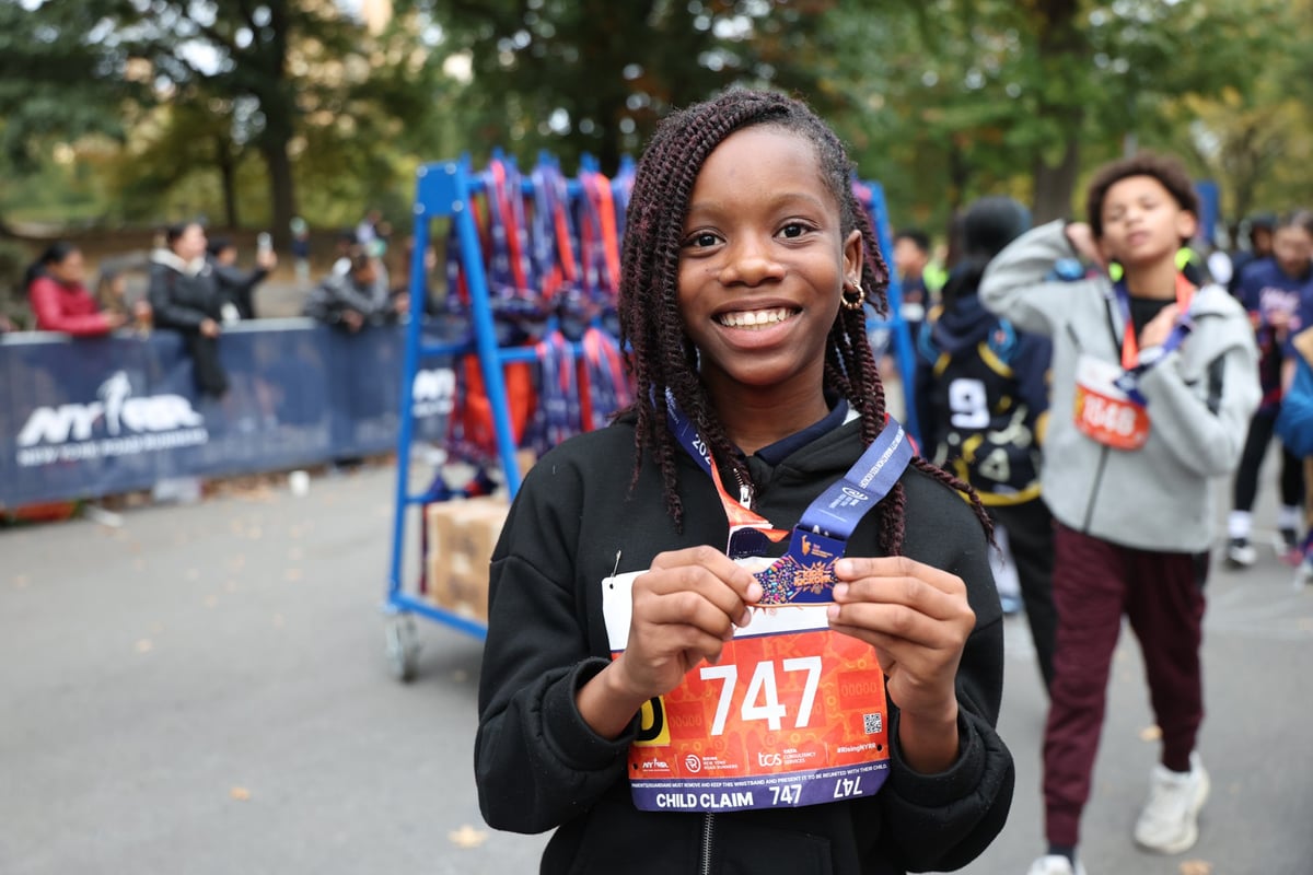 2025 TCS New York City Marathon Kids Kickoff
