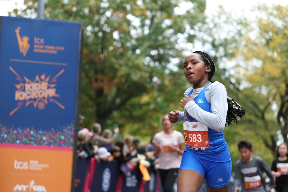 2025 TCS New York City Marathon Kids Kickoff