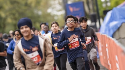 2025 TCS New York City Marathon Kids Kickoff