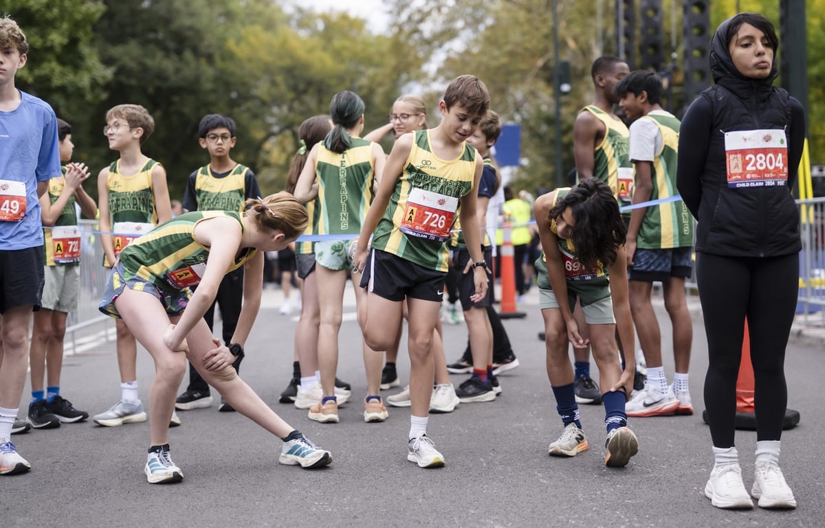 2025 TCS New York City Marathon Kids Kickoff