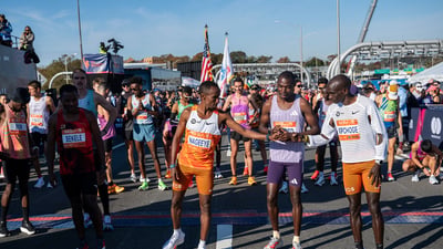 Pro Athletes at the 2025 TCS New York City Marathon