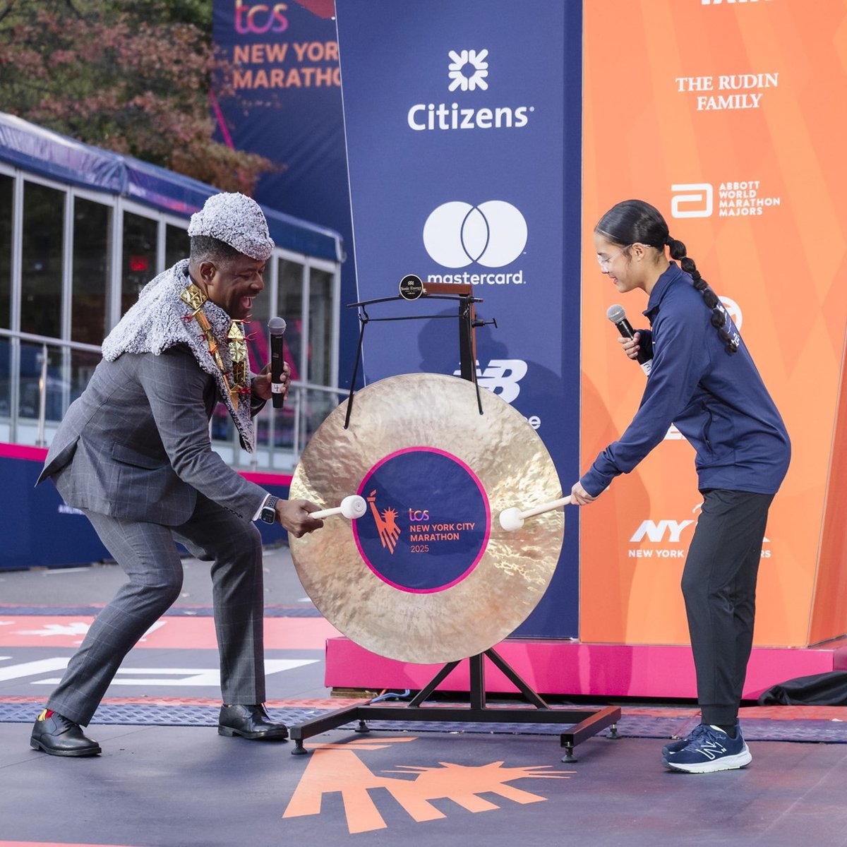 2025 TCS New York City Marathon Opening Ceremony