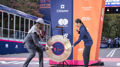 2025 TCS New York City Marathon Opening Ceremony