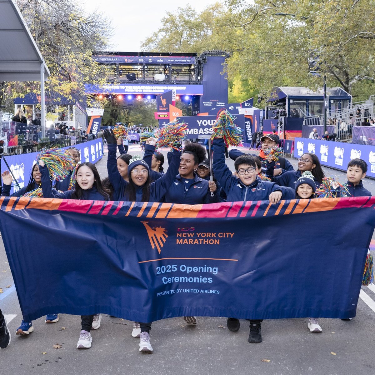 2025 TCS New York City Marathon Opening Ceremony