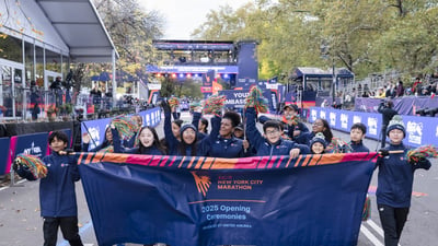 2025 TCS New York City Marathon Opening Ceremony