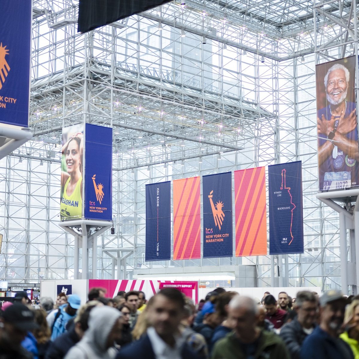 2025 TCS New York City Marathon Expo Presented by New Balance