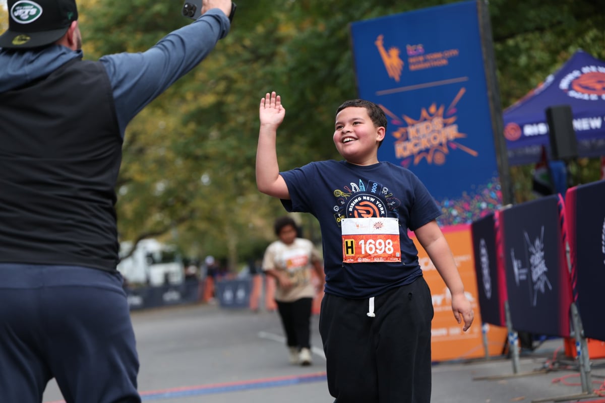 2025 TCS New York City Marathon Kids Kickoff