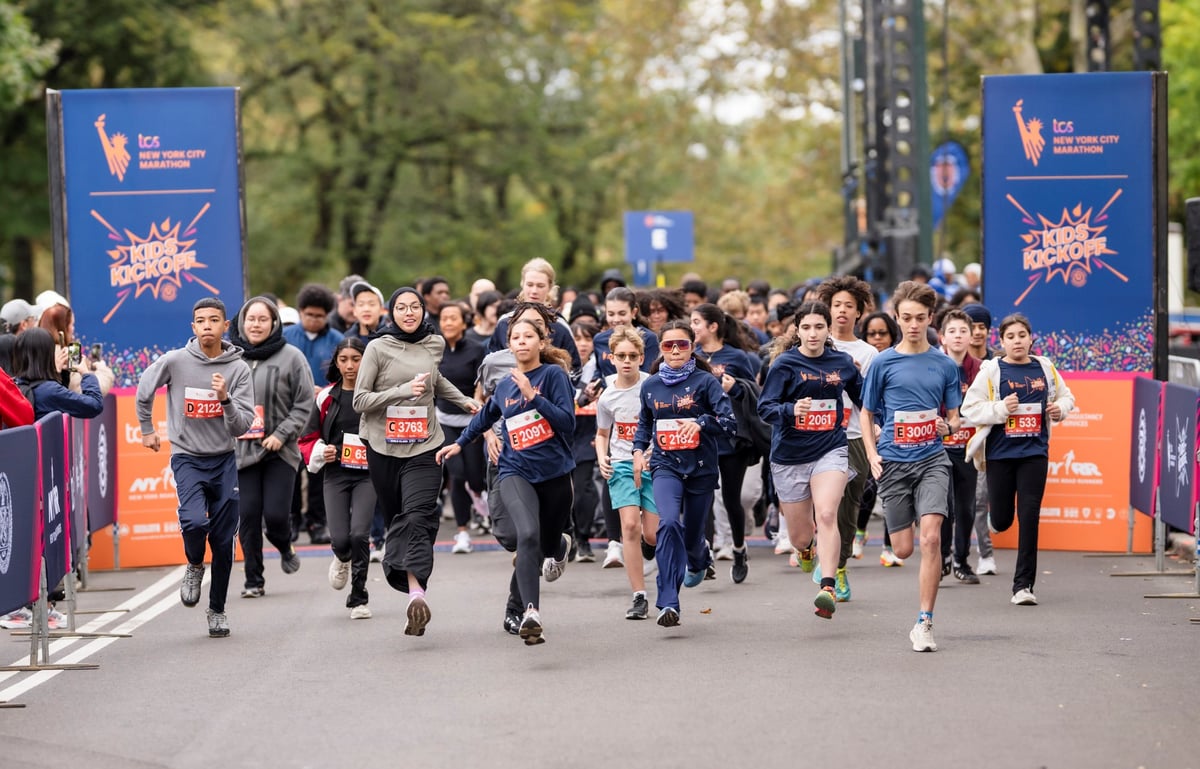 2025 TCS New York City Marathon Kids Kickoff