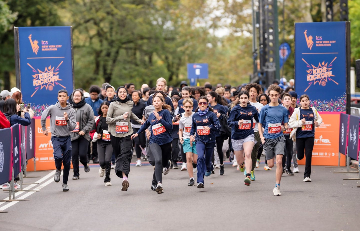 2025 TCS New York City Marathon Kids Kickoff