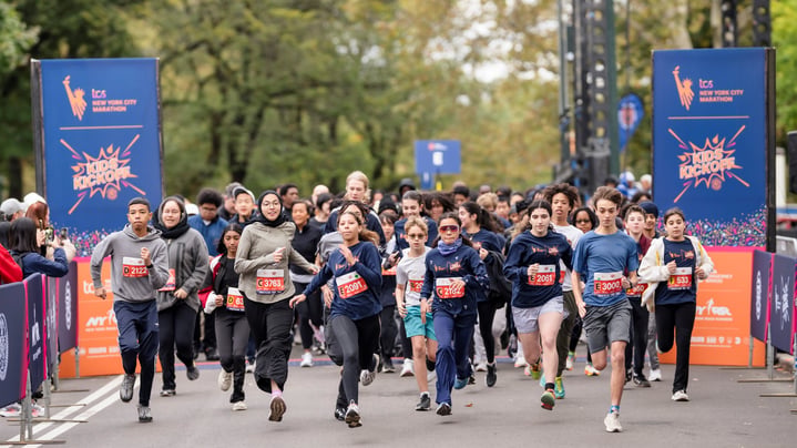 2025 TCS New York City Marathon Kids Kickoff