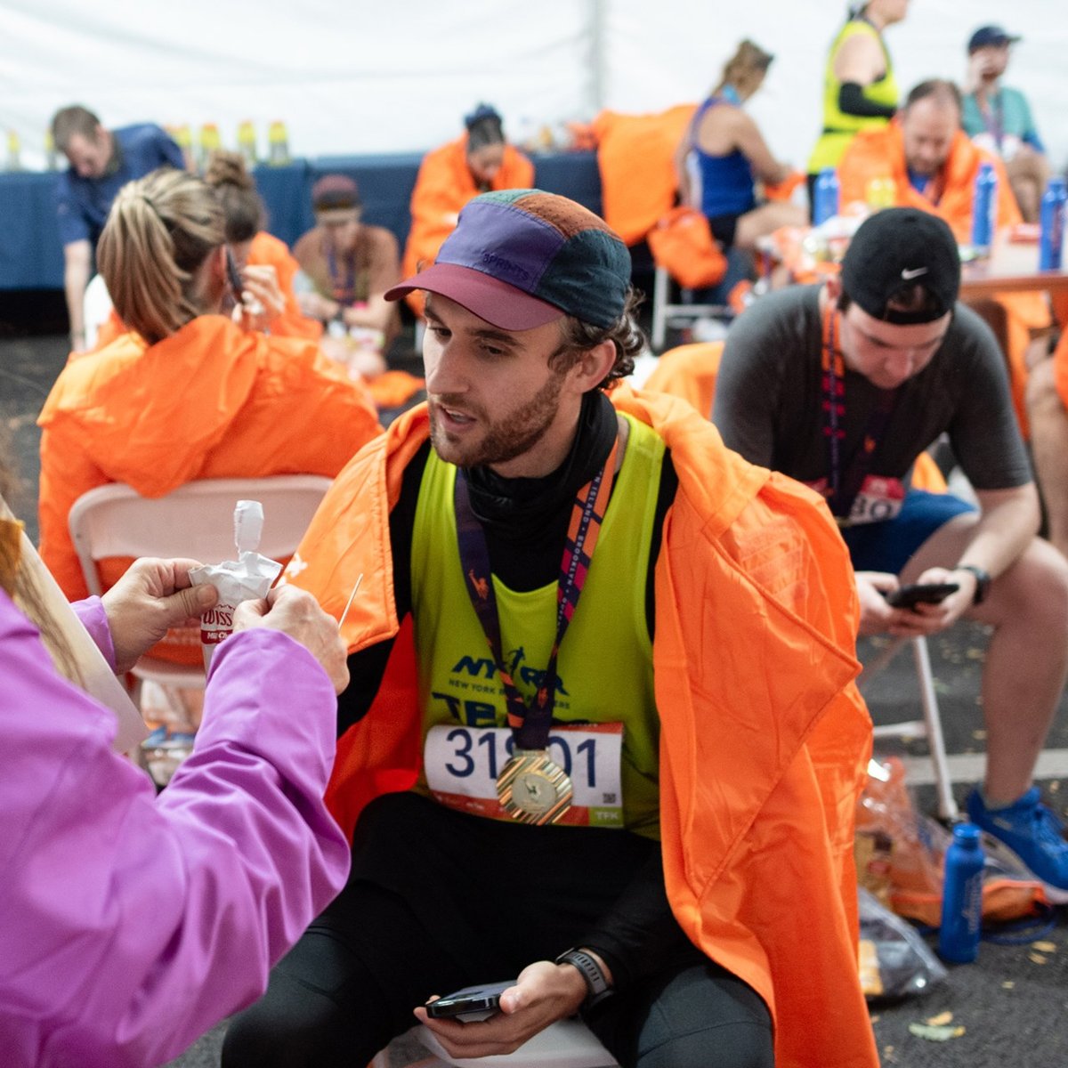 TFK at the 2025 TCS New York City Marathon
