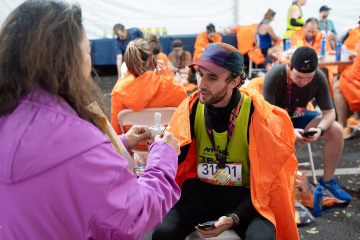 TFK at the 2025 TCS New York City Marathon