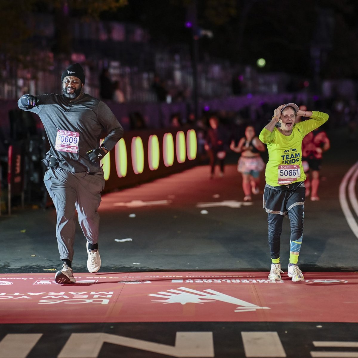 TFK at the 2025 TCS New York City Marathon