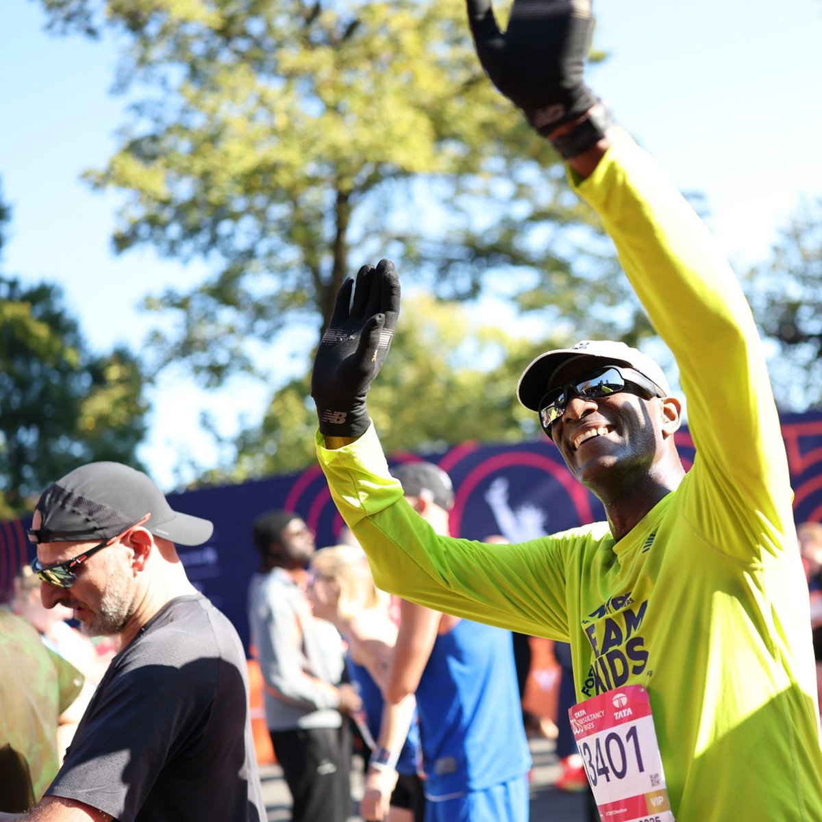 TFK at the 2025 TCS New York City Marathon