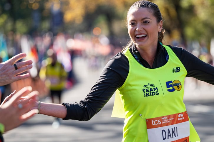 TFK at the 2025 TCS New York City Marathon