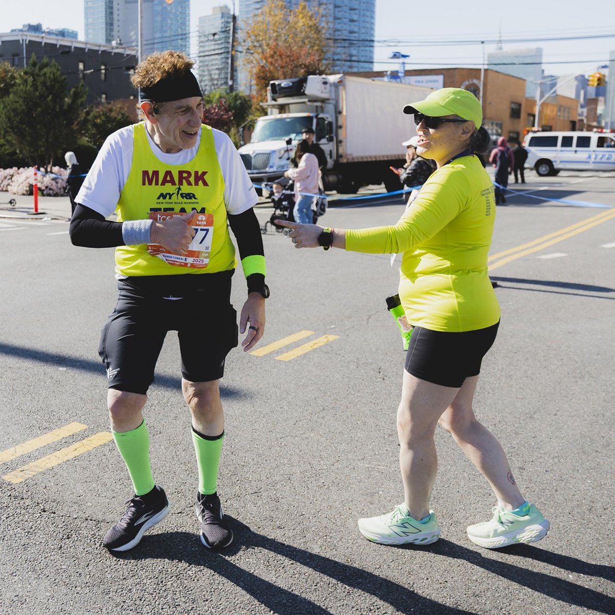 TFK at the 2025 TCS New York City Marathon