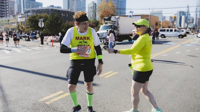 TFK at the 2025 TCS New York City Marathon