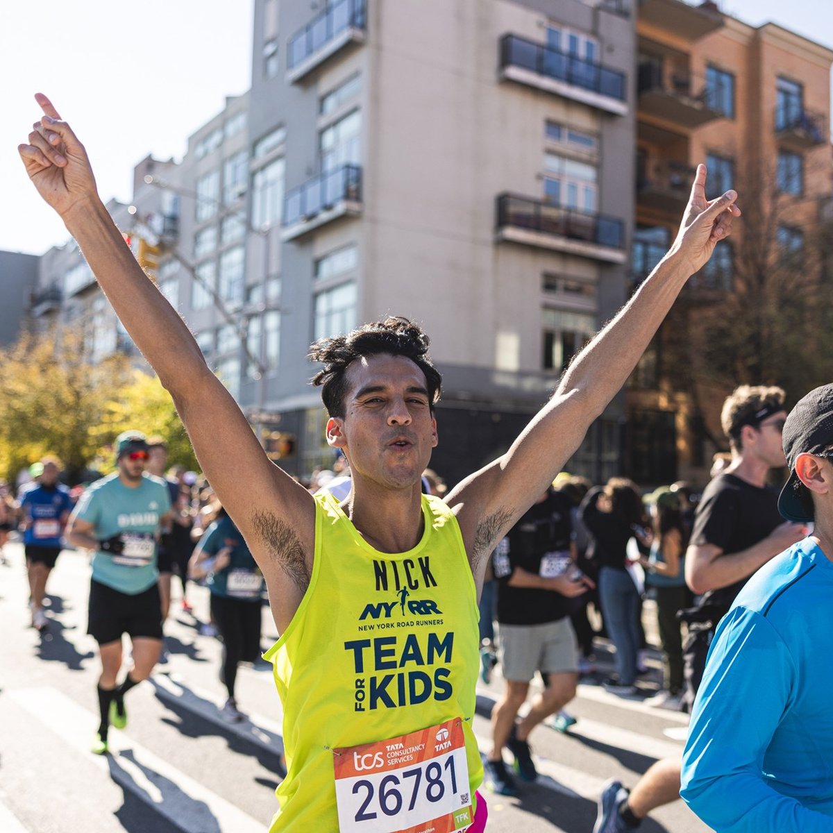 TFK at the 2025 TCS New York City Marathon