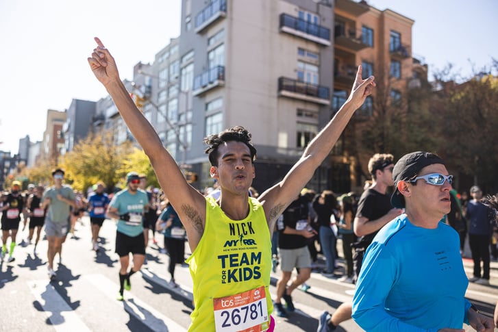 TFK at the 2025 TCS New York City Marathon