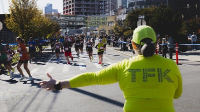 TFK at the 2025 TCS New York City Marathon