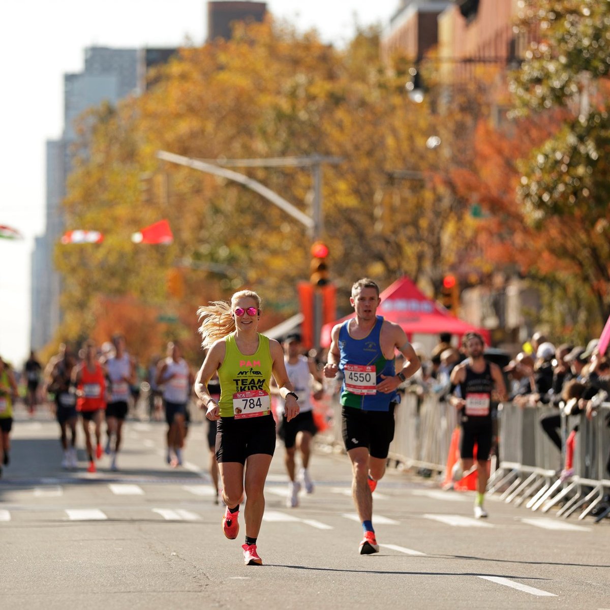TFK at the 2025 TCS New York City Marathon