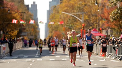 TFK at the 2025 TCS New York City Marathon