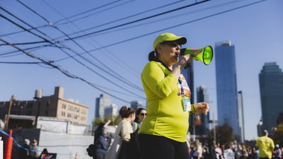 TFK at the 2025 TCS New York City Marathon