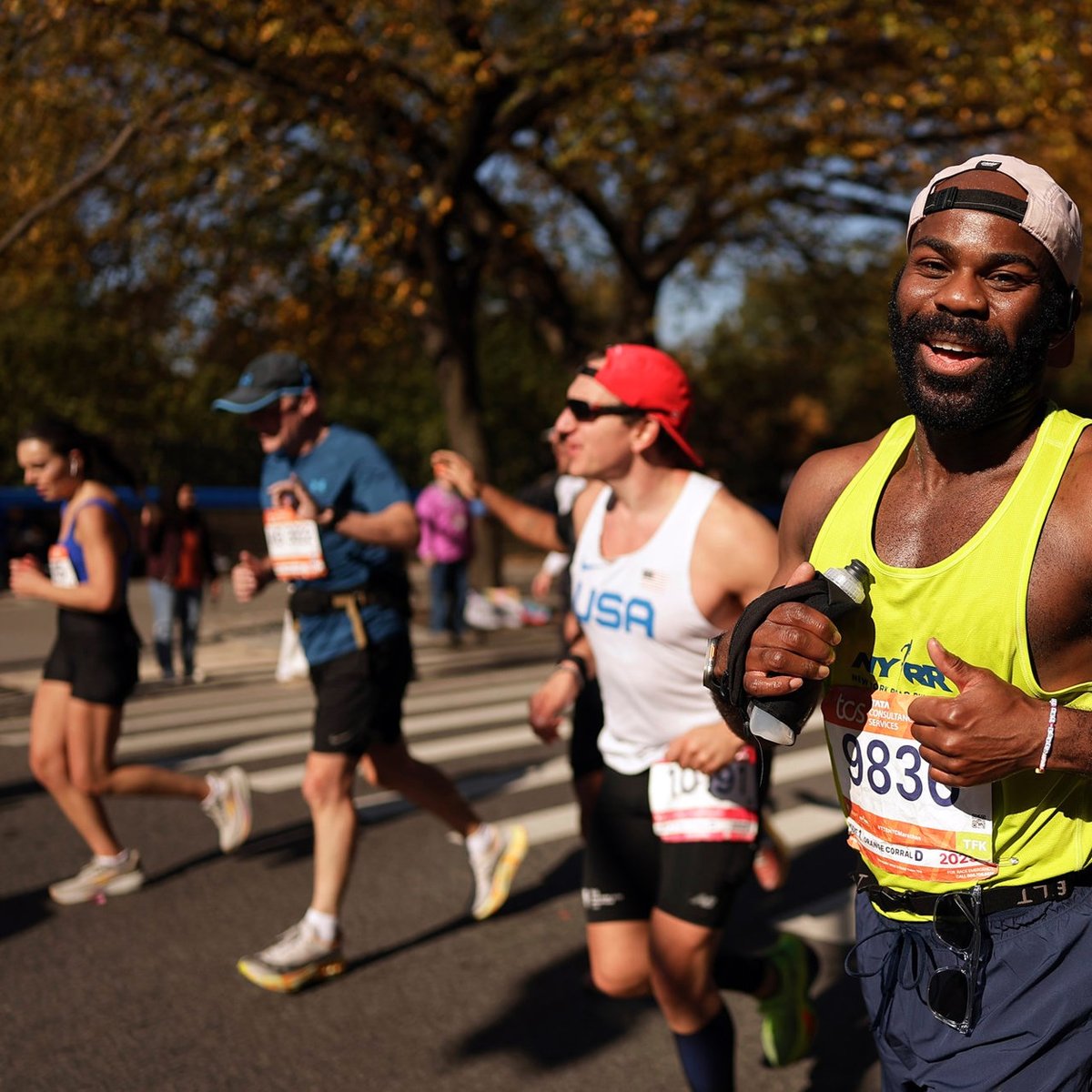 TFK at the 2025 TCS New York City Marathon