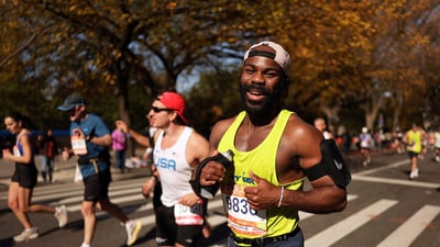 TFK at the 2025 TCS New York City Marathon