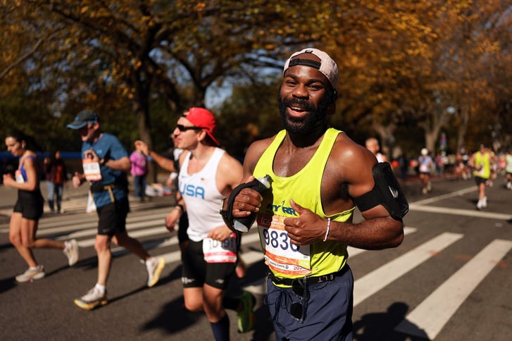 TFK at the 2025 TCS New York City Marathon