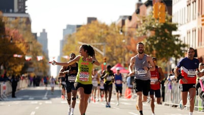 TFK at the 2025 TCS New York City Marathon