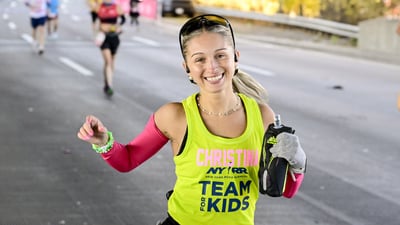TFK at the 2025 TCS New York City Marathon