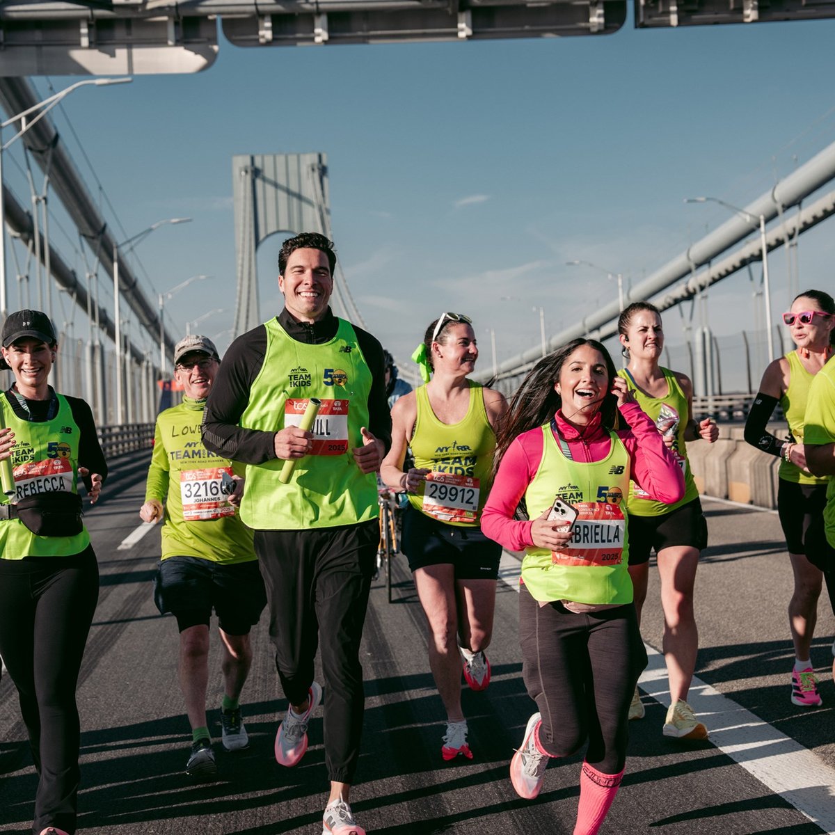 TFK at the 2025 TCS New York City Marathon