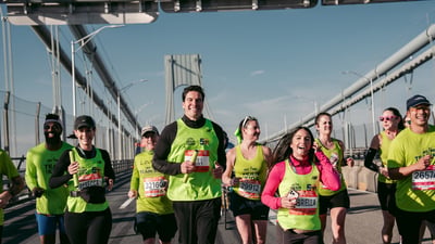 TFK at the 2025 TCS New York City Marathon