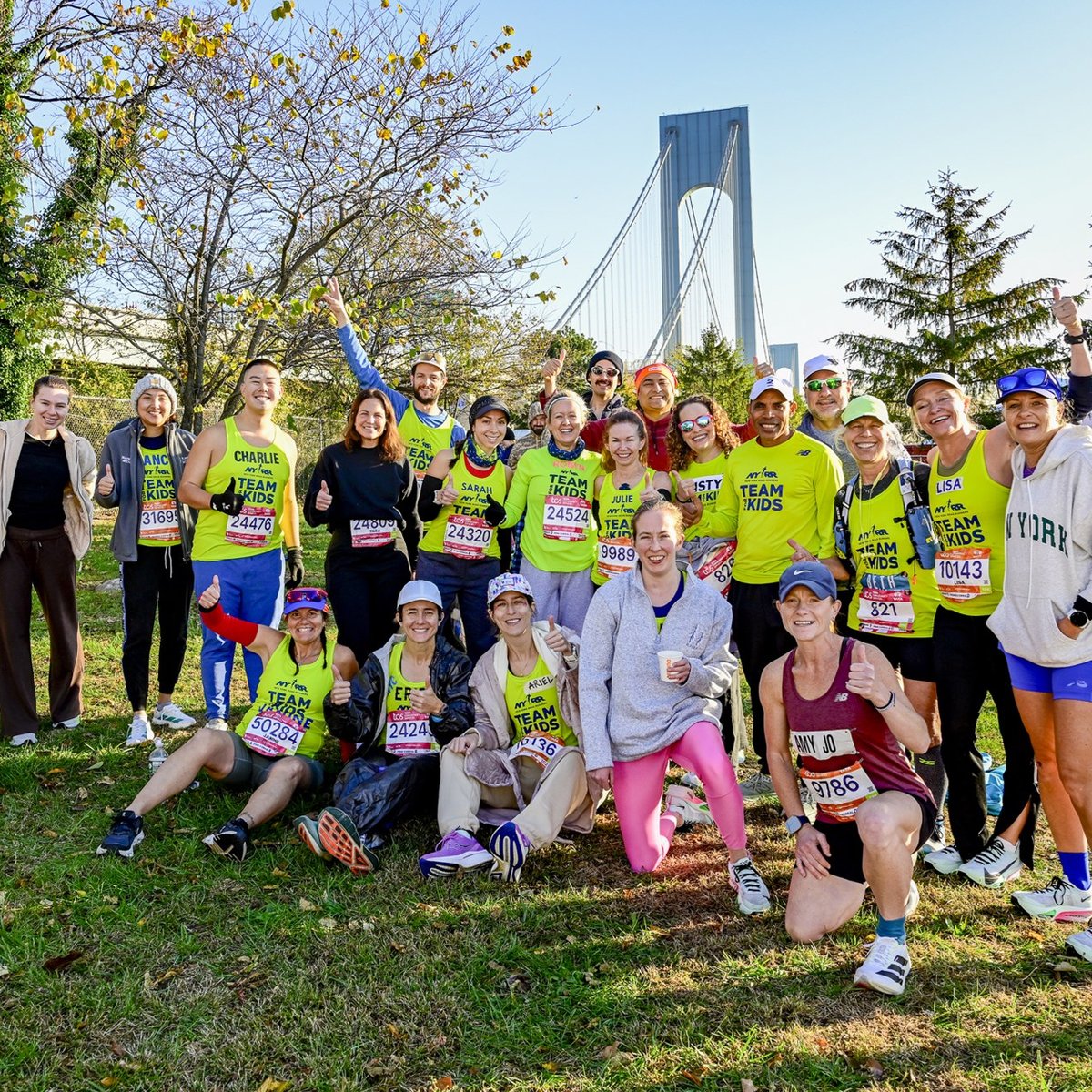 TFK at the 2025 TCS New York City Marathon