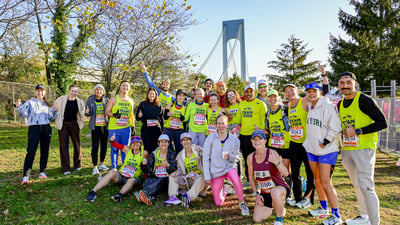TFK at the 2025 TCS New York City Marathon