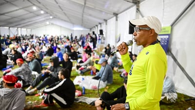 TFK at the 2025 TCS New York City Marathon