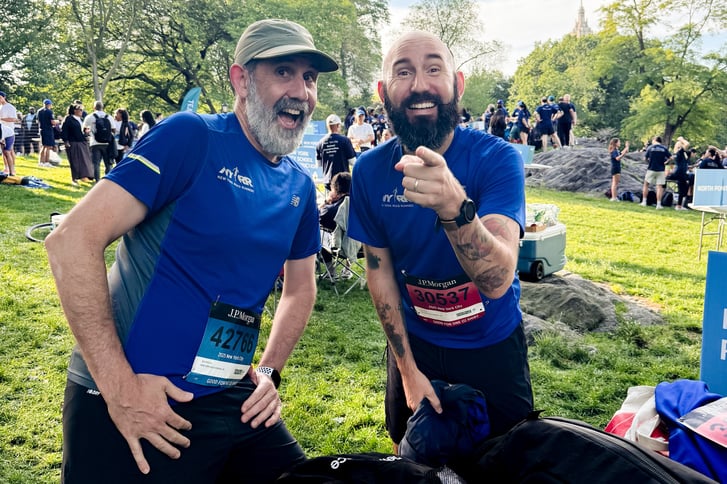 NYRR staff at the JP Morgan Corporate Challenge
