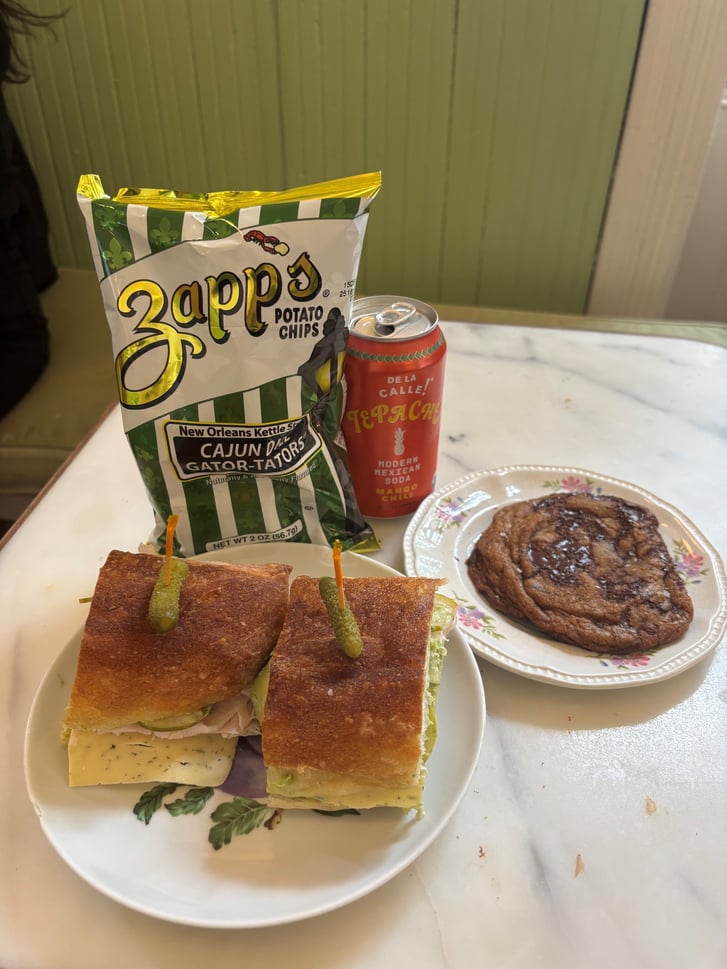 Sandwich at Salty Lunch Lady's Little Luncheonette in Ridgewood.