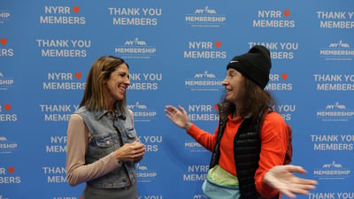 NYRR Members at the 2025 TCS New York City Marathon Expo Presented by New Balance