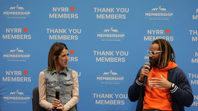 NYRR Members at the 2025 TCS New York City Marathon Expo Presented by New Balance