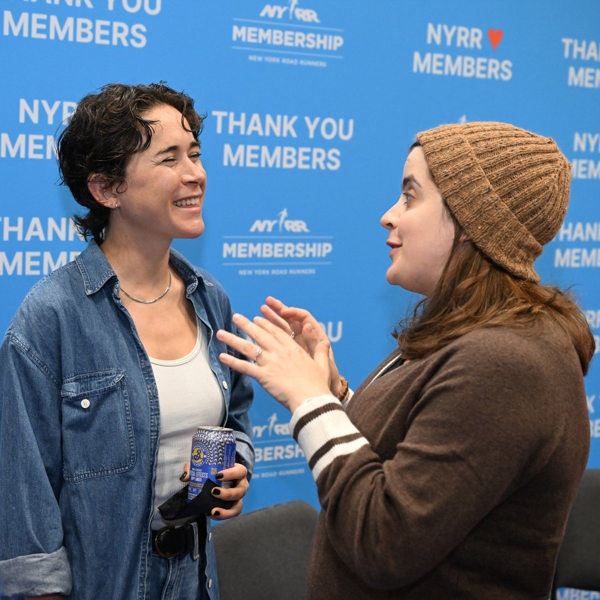 NYRR Members at the 2025 TCS New York City Marathon Expo Presented by New Balance