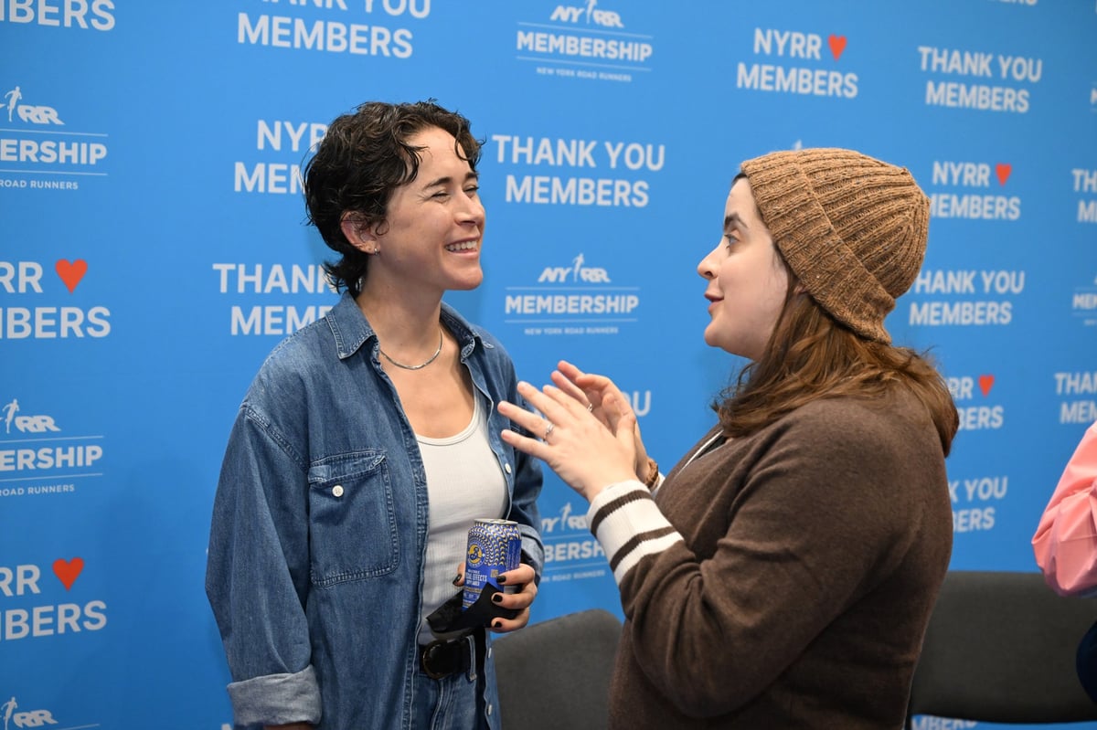 NYRR Members at the 2025 TCS New York City Marathon Expo Presented by New Balance